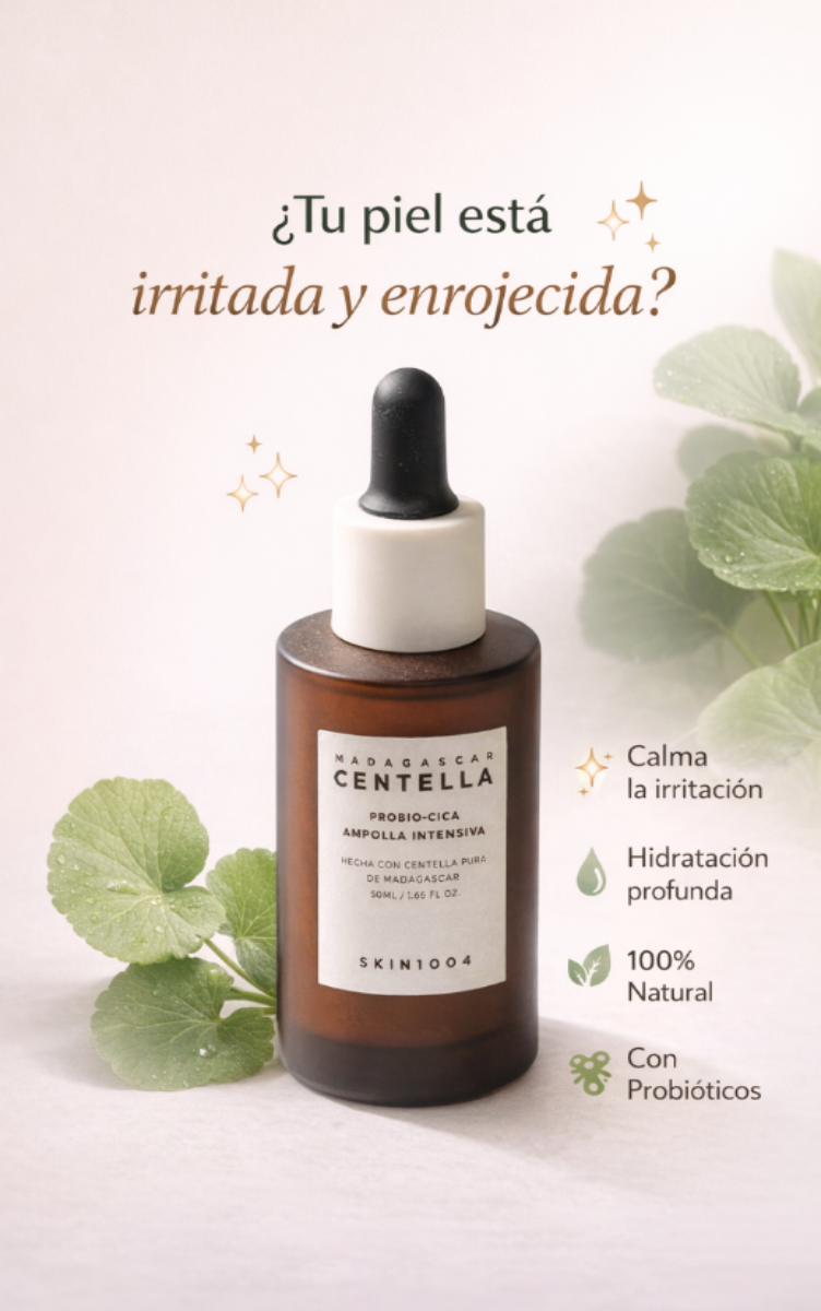 Serum Centella Madagascar - Piel Calmada y Radiante ✨
